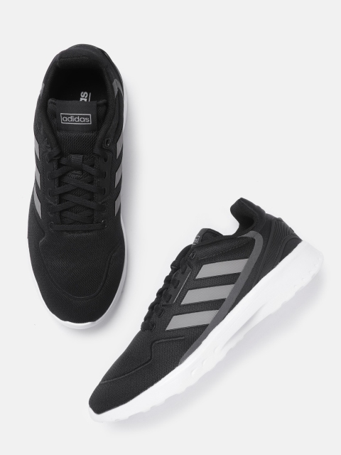 

ADIDAS Men Black & Grey NEBZED Running Shoes