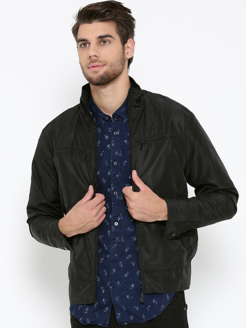 

ColorPlus Men Black Solid Tailored Jacket