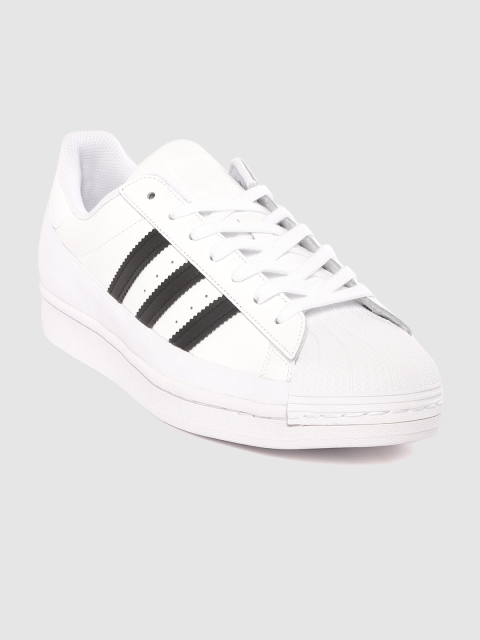 

ADIDAS Originals Men White Solid Superstar MG Sneakers