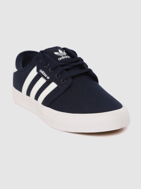 

ADIDAS Originals Men Navy Blue Solid Seeley XT Sneakers