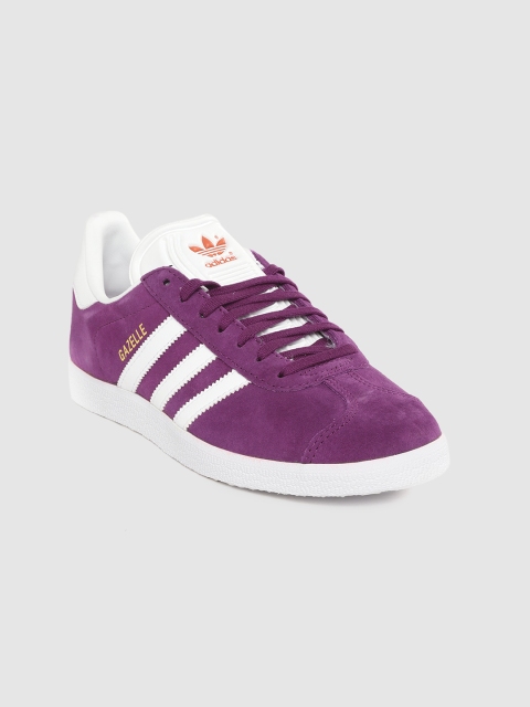 

ADIDAS Originals Women Purple & White Gazelle Sneakers