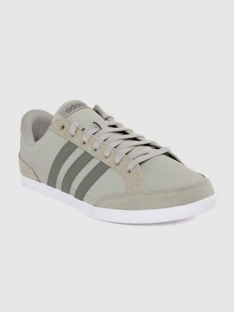 

ADIDAS Men Green Solid Cafaire Sneakers, Grey