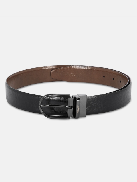 

Park Avenue Men Tan Textured Reversible Belt