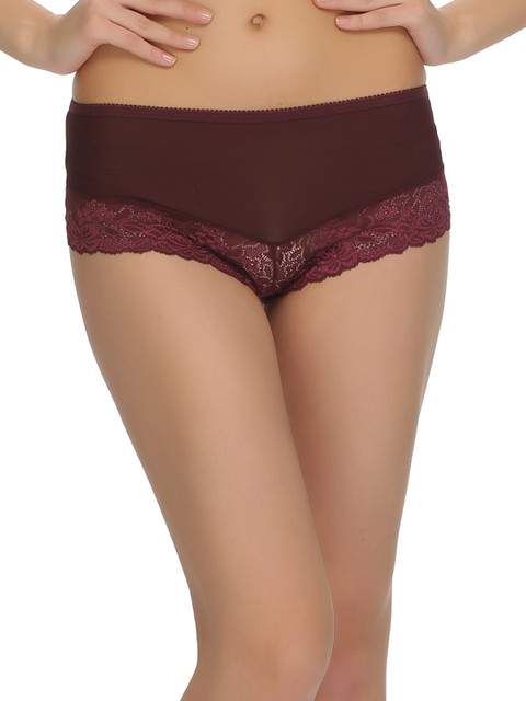

Clovia Women Brown Hipster Briefs PN0353P15S