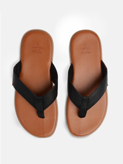 Men Black MALCOLM Leather Sandals