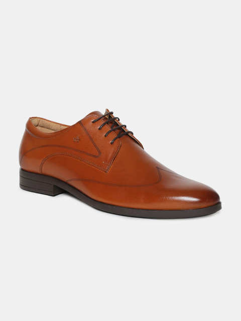 

Arrow Men Tan Brown Leather Formal Derbys