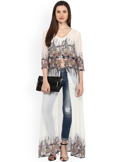

Harpa Off-White Printed Maxi Top