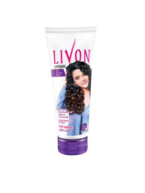 

Livon Women Cream For Curly Hair 100 ml, White