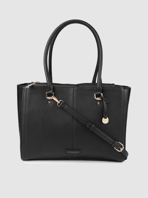 

Accessorize Black Solid Shoulder Bag