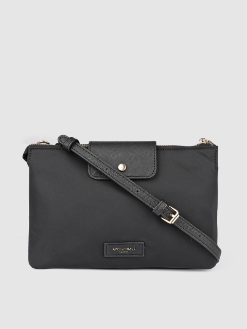 

Accessorize Black Solid Sling Bag