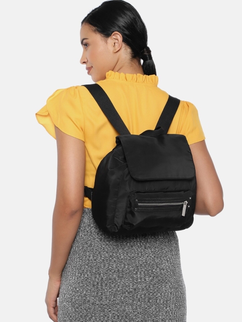 

Accessorize Women Black Solid Backpack