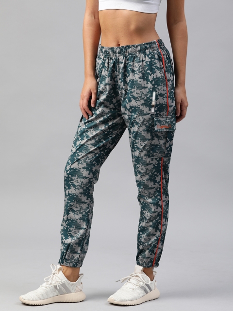 

HRX by Hrithik Roshan Women Pine Colorblock Slim fit Outdoor Trousers, Green