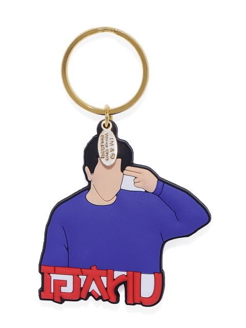 

EFG Blue & Red Friends Unagi Rubber Keychain