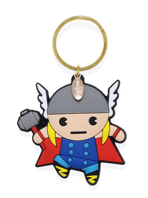 

EFG Red & Blue Marvel Avengers Thor Rubber Keychain