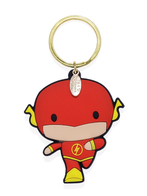 

EFG Red Justice League Flash Rubber Keychain