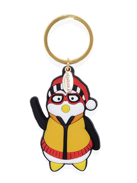 

EFG Yellow & Red Friends Hugsy Rubber Keychain