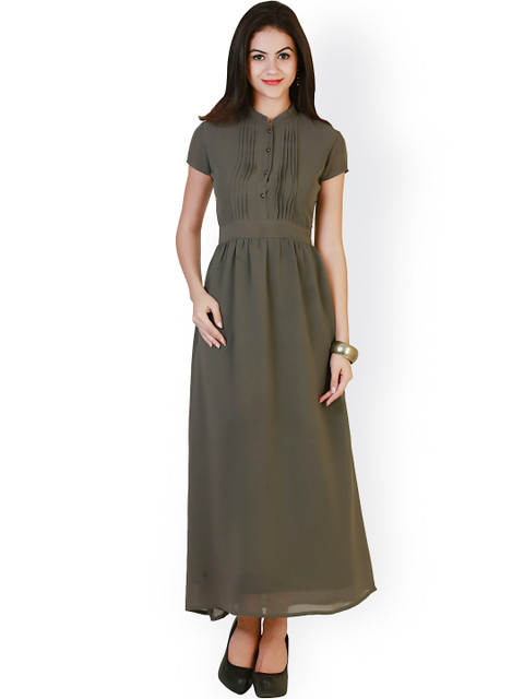 

Belle Fille Grey Maxi Dress