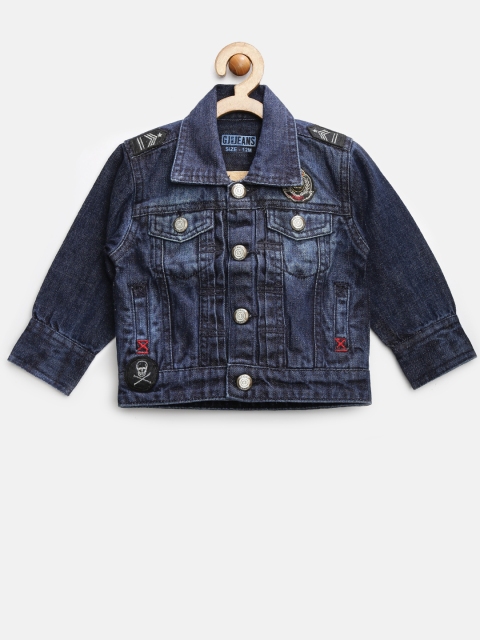 

Gini and Jony Boys Navy Denim Jacket, Navy blue