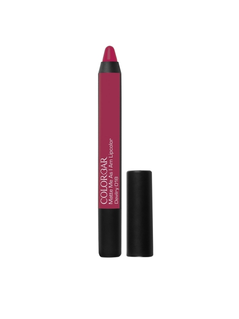 

Colorbar Matte Me As I Am Lipcolor Vegan Crayon Lipstick - Devilry 018, Magenta