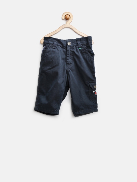 

Palm Tree by Gini & Jony Boys Navy Bermuda Shorts, Navy blue