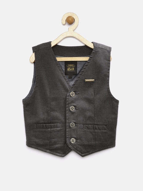 

Gini & Jony Boys Grey Waistcoat