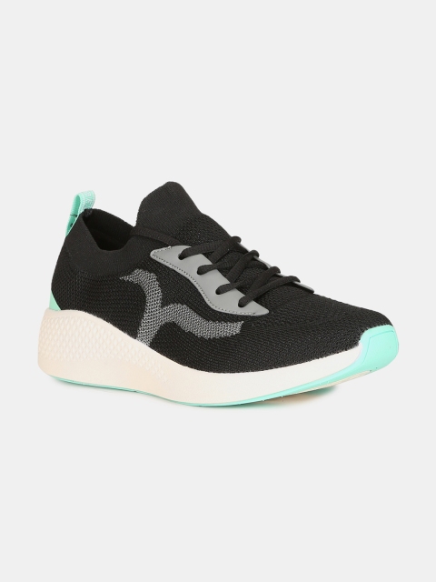 

Flying Machine Men Black Mid-Top Sneakers