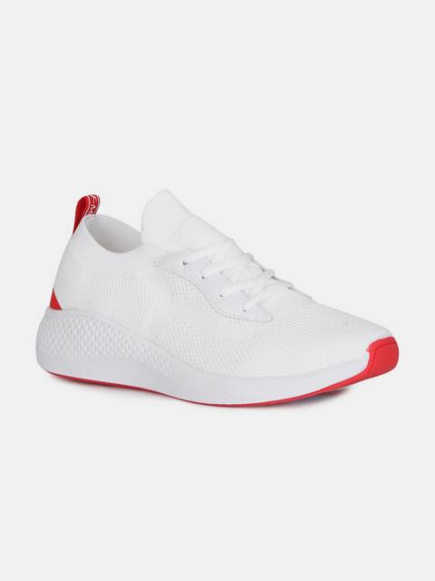 

Flying Machine Men White Mid-Top Sneakers