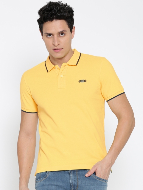 

Flying Machine Yellow Polo T-shirt