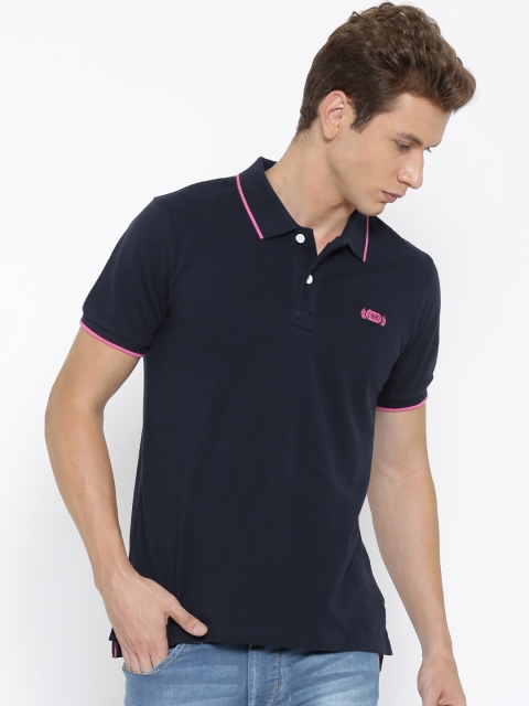 

Flying Machine Navy Polo T-shirt, Navy blue