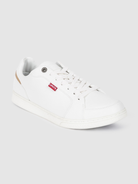 

Levis Men White TULARE Solid Sneakers