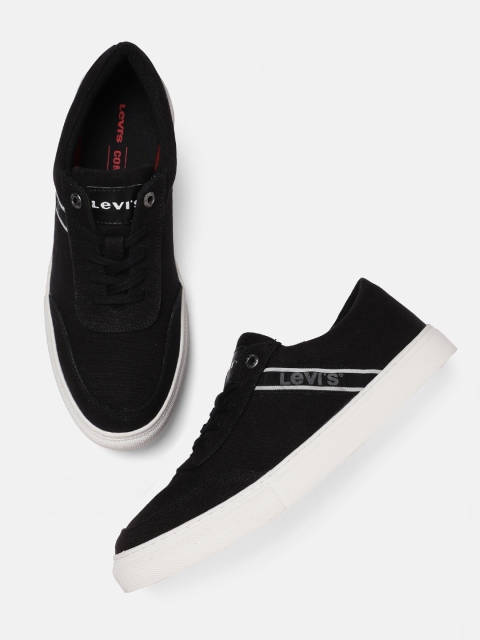 

Levis Men Black Bolton Sneakers