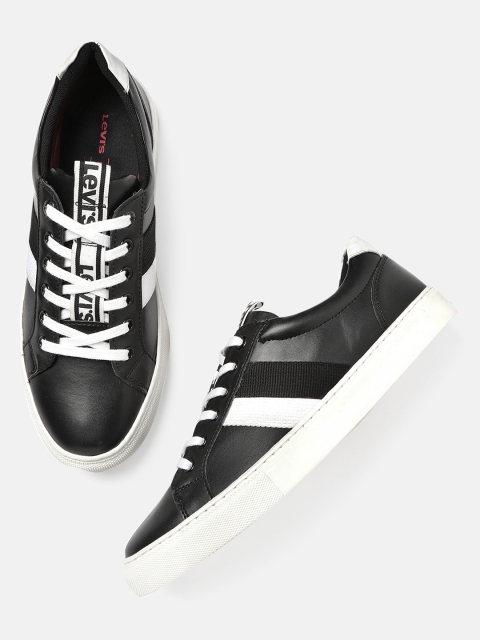 

Levis Men Black BOLZANO Sneakers