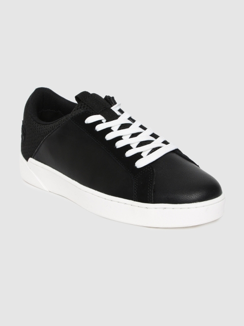 

Levis Men Black Solid Sneakers