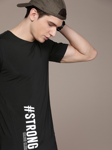 

Calvin Klein Jeans Men Black Printed Round Neck T-shirt