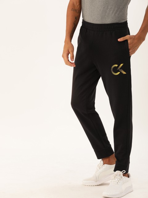 

Calvin Klein Performance Men Black Straight Fit Solid Joggers