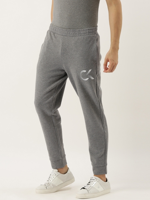 

Calvin Klein Jeans Performance Men Grey Straight Fit Solid Joggers