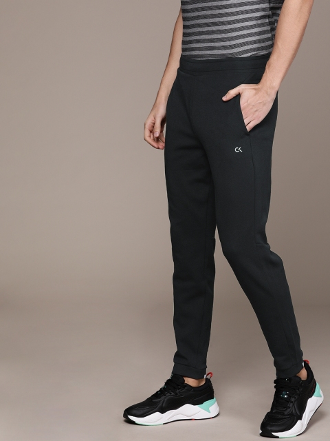 

Calvin Klein Jeans Black Solid Straight Fit Track Pants
