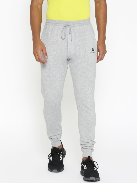 

OFF LIMITS Men Grey Melange Solid Training Joggers
