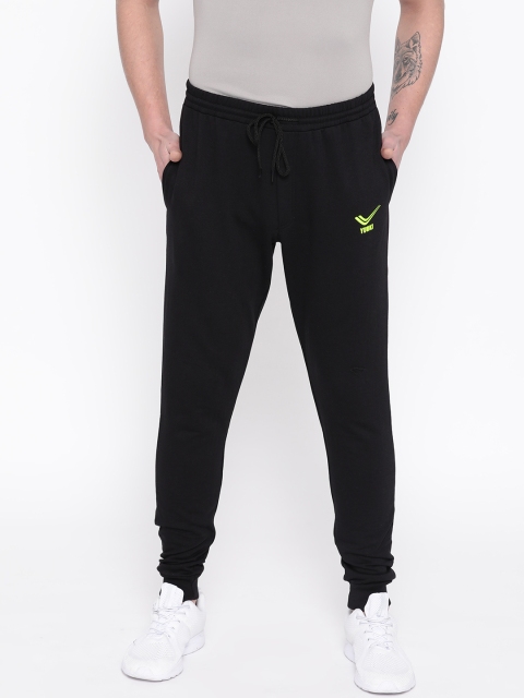 

Yuuki Men Black Solid Training Joggers