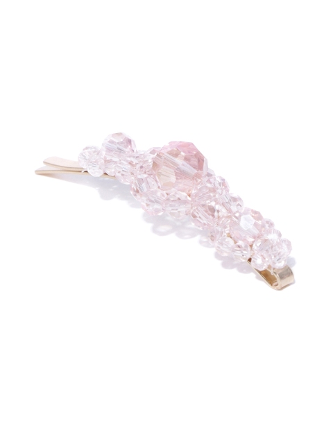 

Blueberry Women Light Pink Beaded Bobby Pin