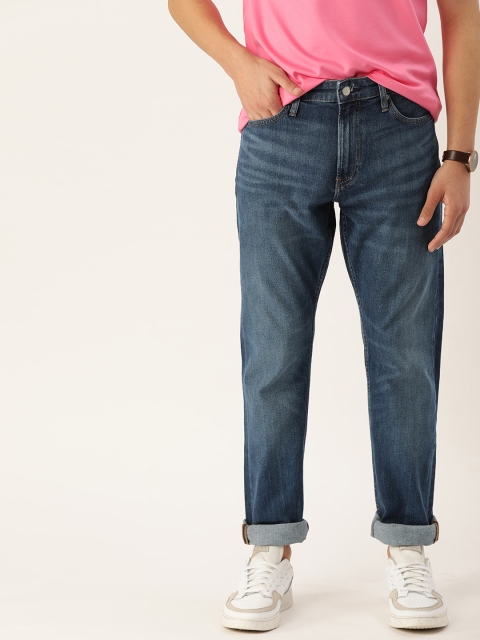 

Calvin Klein Jeans Men Blue Slim Fit Mid-Rise Clean Look Stretchable Jeans