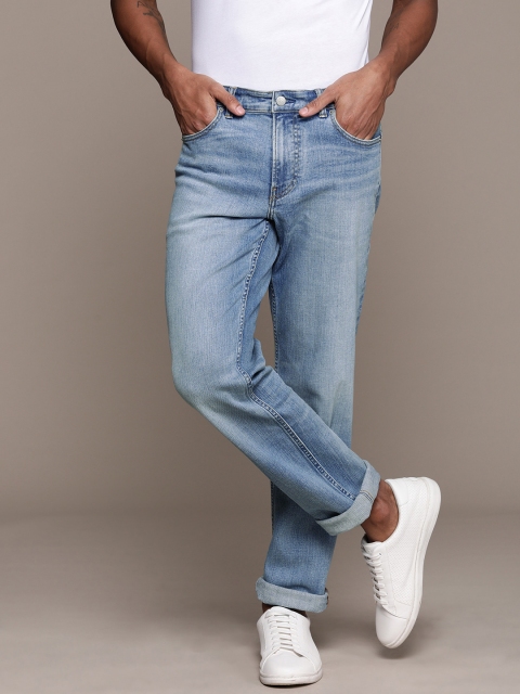

Calvin Klein Jeans Men Blue Body Slim Fit Mid-Rise Clean Look Stretchable Jeans