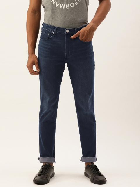 

Calvin Klein Jeans Men Blue Skinny Fit Mid-Rise Clean Look Stretchable Jeans