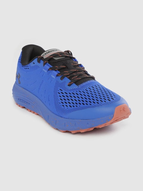 

UNDER ARMOUR Men Blue Woven Design Charged Bandit Trail Running Shoes