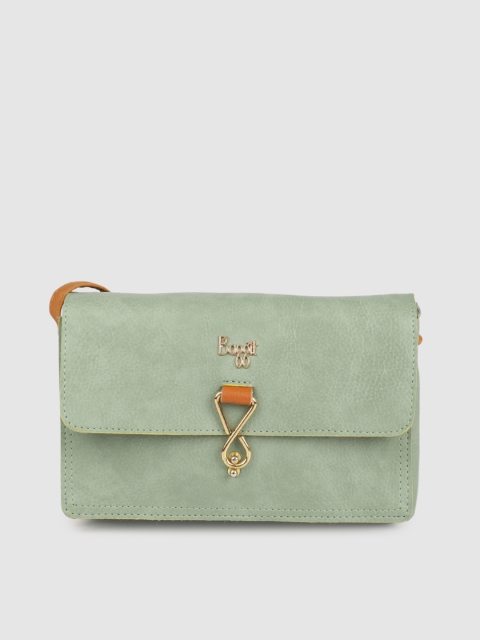

Baggit Women Mint Green Solid Sling Bag