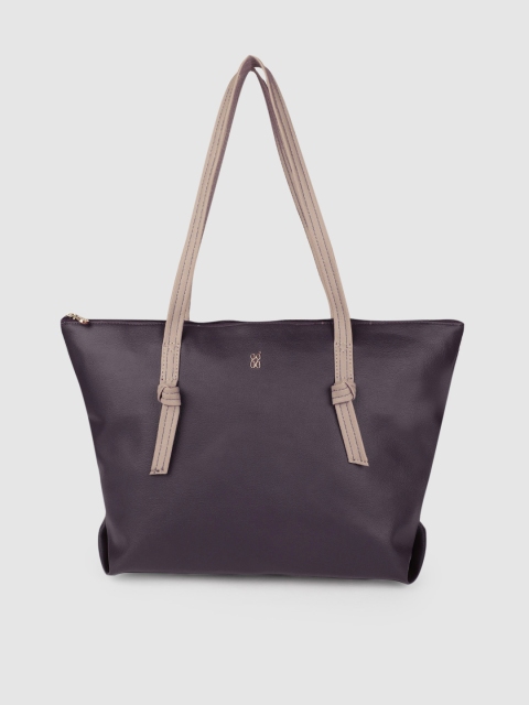 

Baggit Purple Solid Shoulder Bag