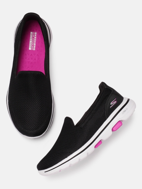 

Skechers Women Black GO WALK 5 Walking Shoes
