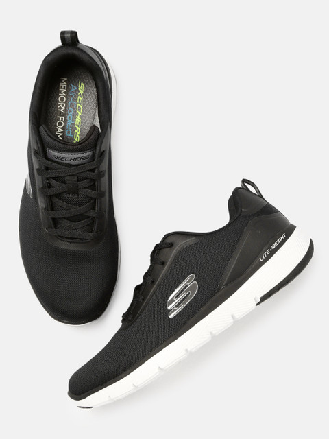 

Skechers Men Black FLEX ADVANTAGE 3.0 Sneakers