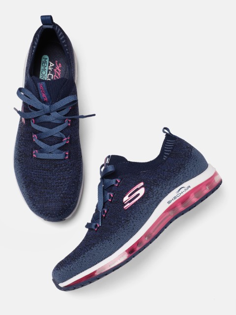 

Skechers Women Navy Blue AIR ELEMENT-BRISK MOTIO Sneakers