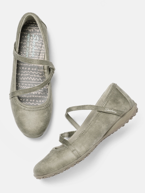 

Skechers Women Taupe LIBERTIES Mary Janes